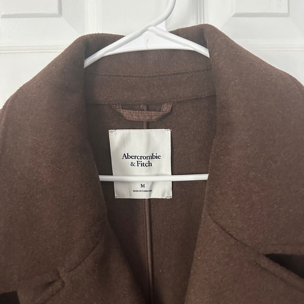 Women's Double-Cloth Belted Wool-Blend